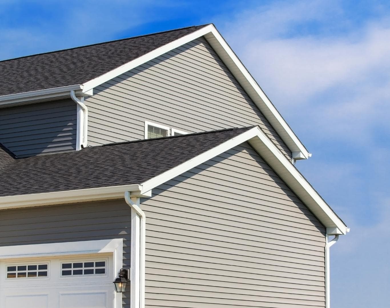 New siding installation on a Columbus, NE home