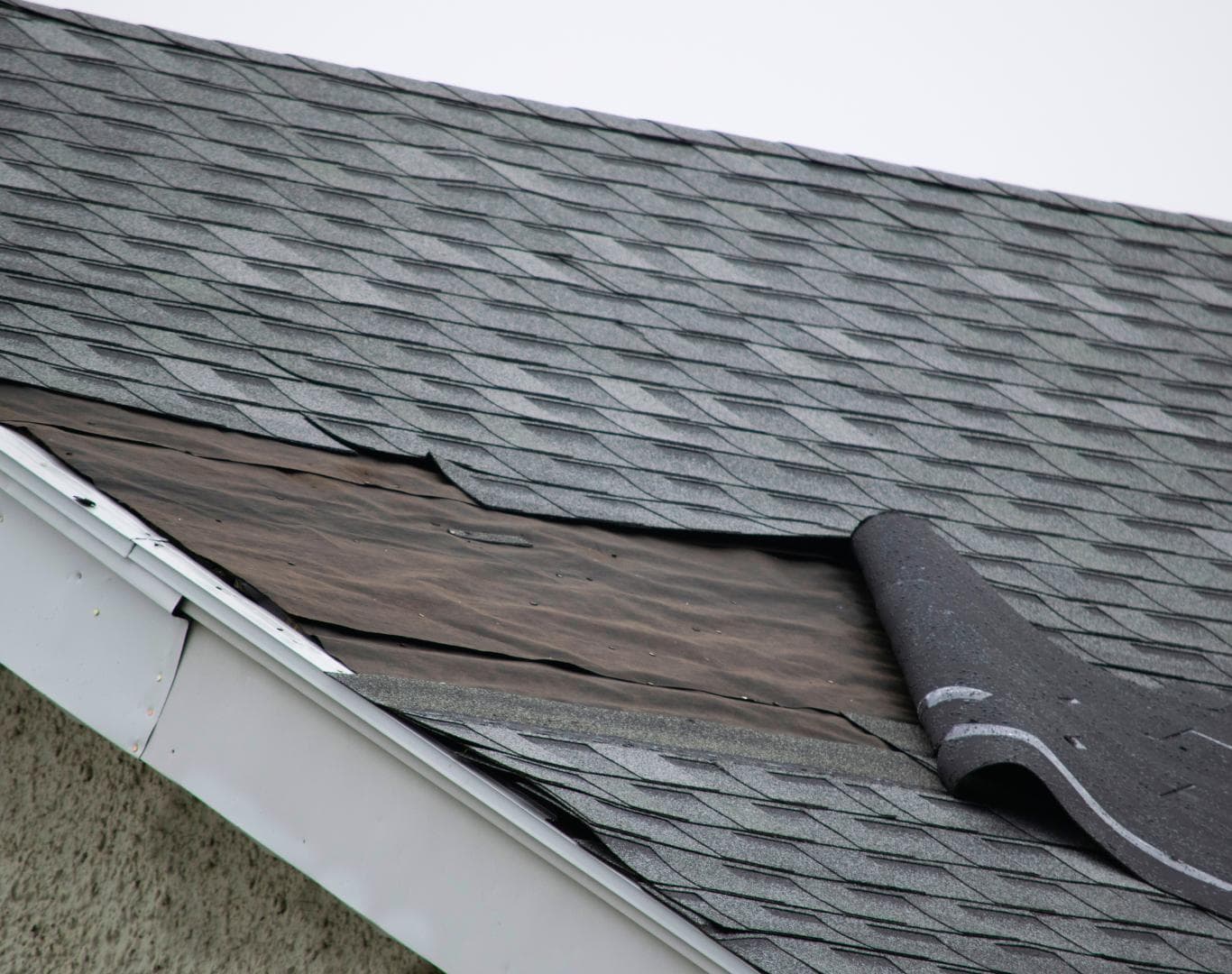 Emergency leak repair on a Lincoln, Nebraska roof