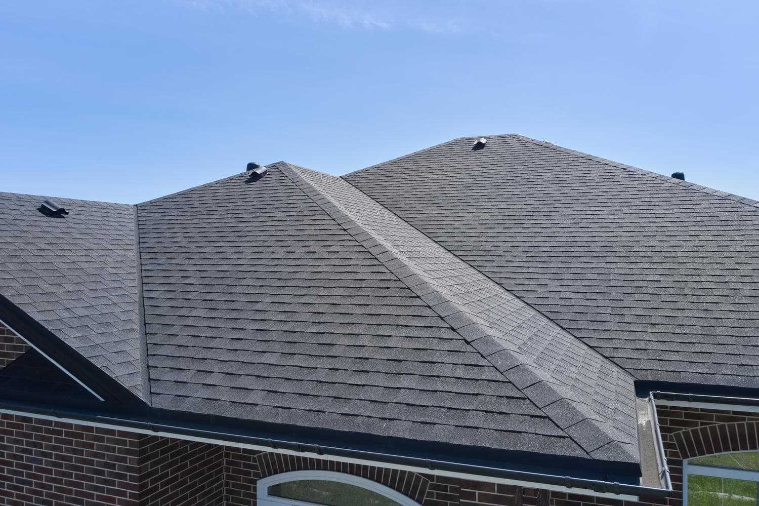 Hail bruise documentation on a Grand Island, NE roof