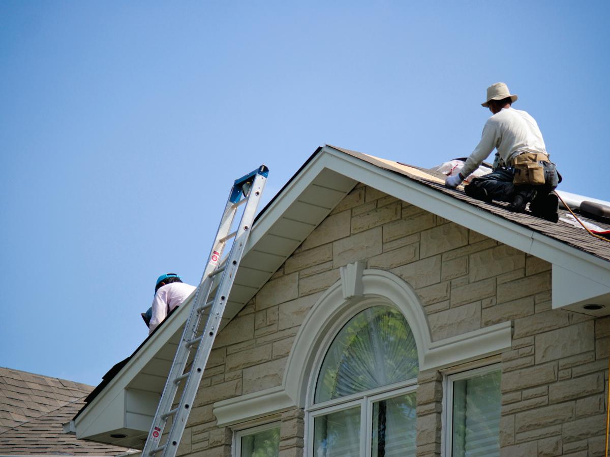 Roof repair in Columbus, NE restoring leak protection and structure
