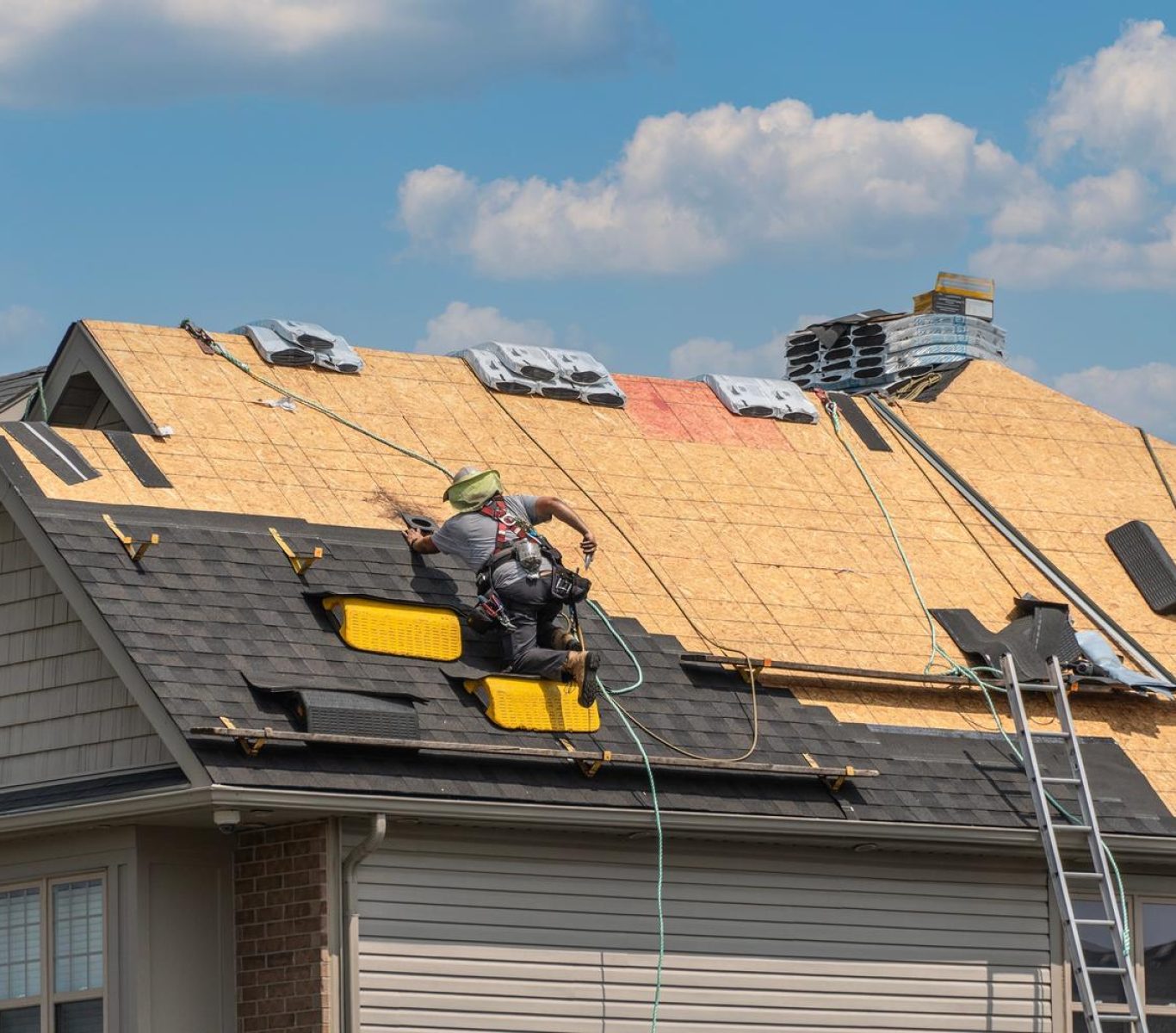 Roof repair in Omaha, NE restoring roof durability