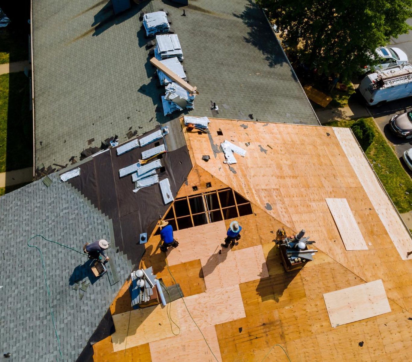 Roof replacement in Grand Island, NE providing durable roofing installations